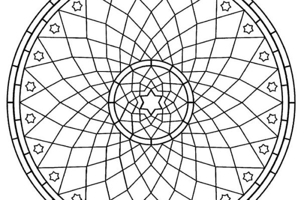 Mandala coloring book free